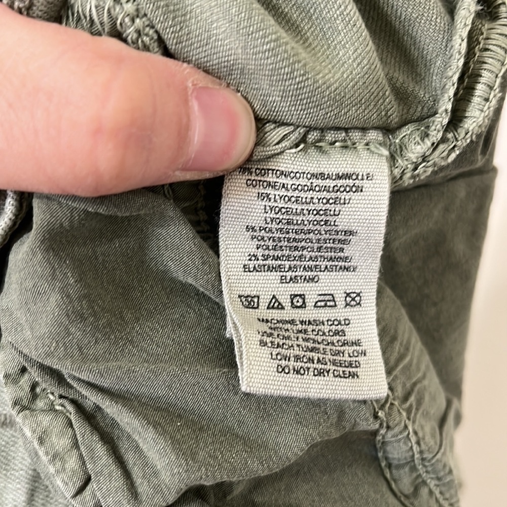 Free People Moss High Rise Distressed Busted Knee Skinny Jeans Size 31 - Picture 12 of 12